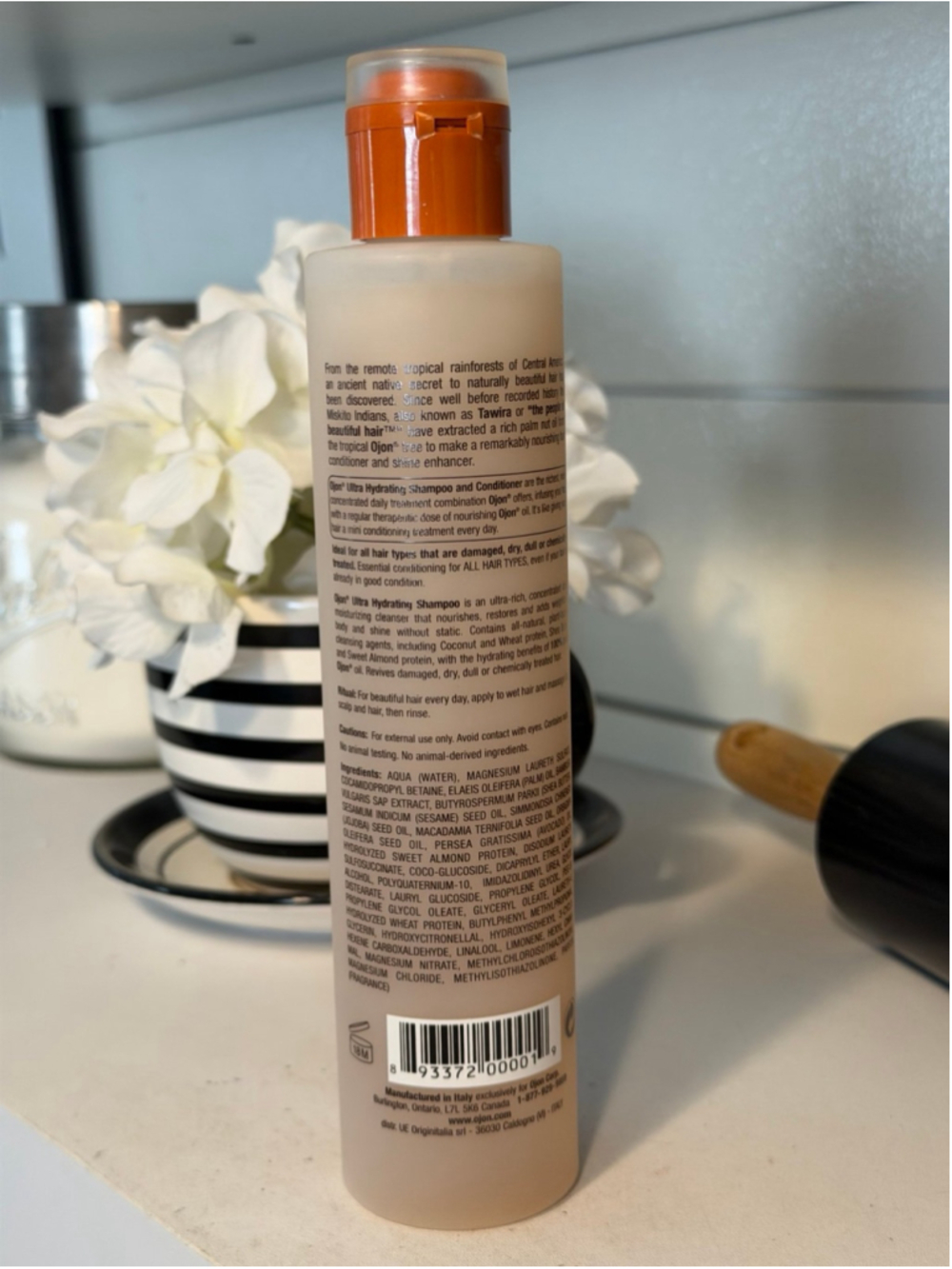 New LARGE Ojon Hair HYDRATING THICKENING SHAMPOO & CONDITIONER Set 8.44 fl oz Ea - Picture 4 of 9